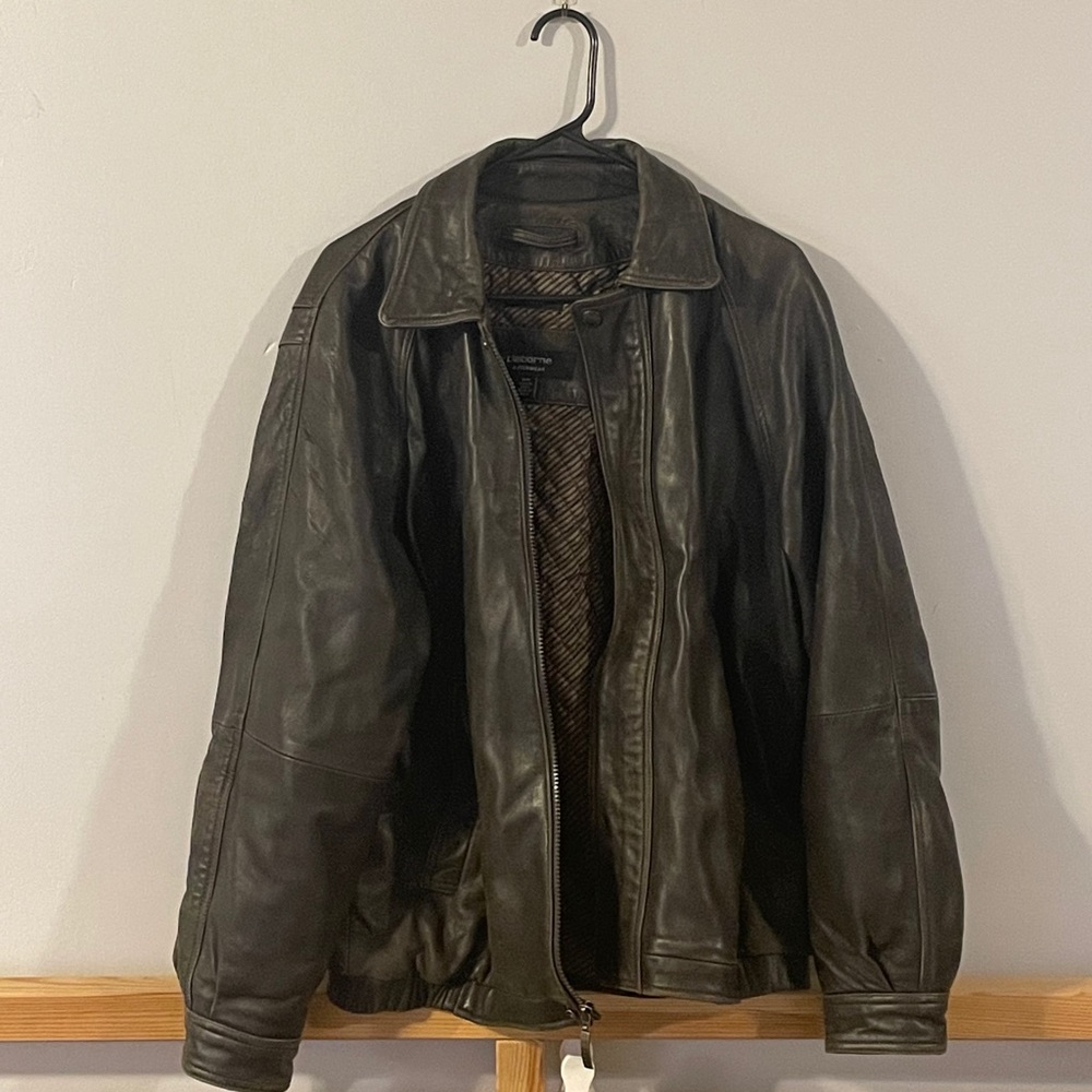 Claiborne Leather Coat